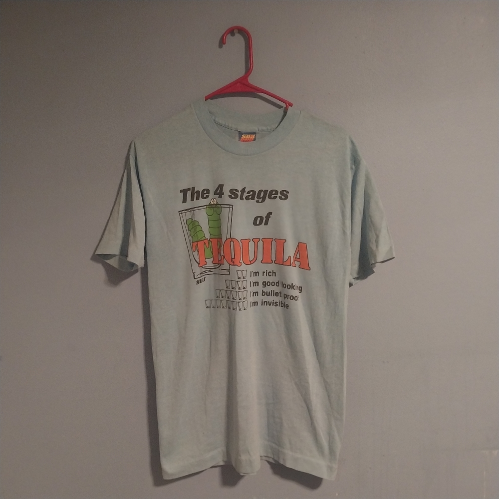 Vintage 1980s Tequila Tshirt